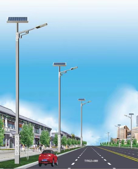 怀化市洪江管理区城乡建设太阳能路灯